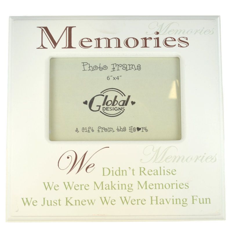 Cream Solid + Manufactured Wood Picture Frame