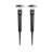 Black Low Voltage Battery Powered Integrated LED Aluminum Pathway Light Pack