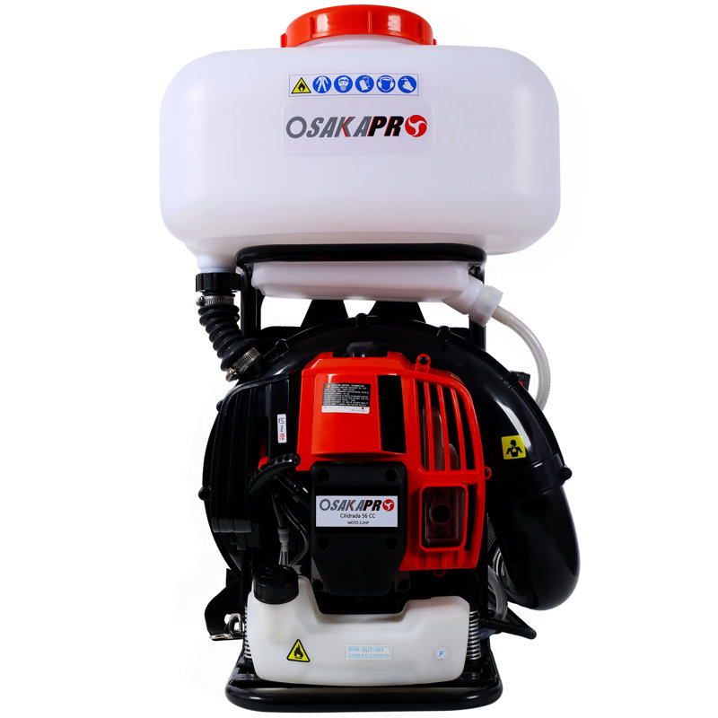 55.7Cc Mosquito Fogger Mister Duster Mosquito Sprayer Backpack Sprayer Cold Fogger,Gasoline Powered Sprayer Blower Machine With 20L Tank For Garden Spraying,EPA Compliant