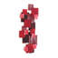 Sapphire TTS Glass And Metal Wall Sculpture-1270879459