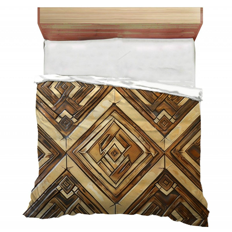 Abstract Cool Patterns Bedding, Twin Extra Long Comforter