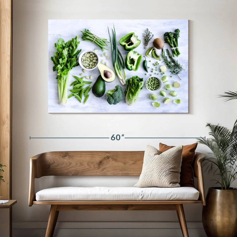 Yarlin Healthy Greens, 32" H x 48" W