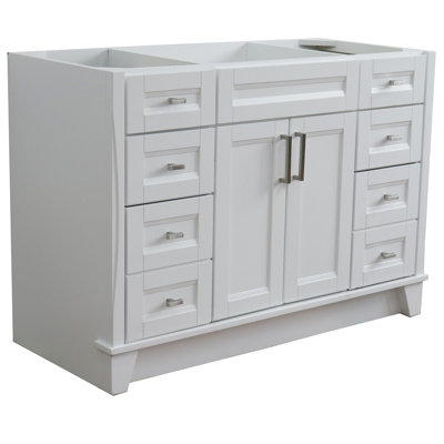 Base de meuble-lavabo simple 48 po seulement