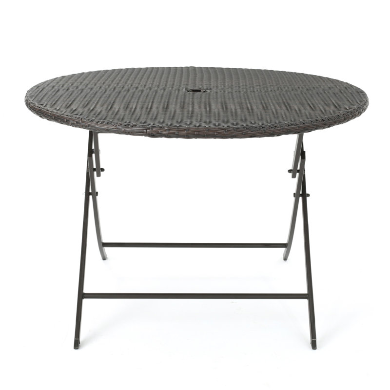 RIAD ROUND FOLDABLE DINING TABLE