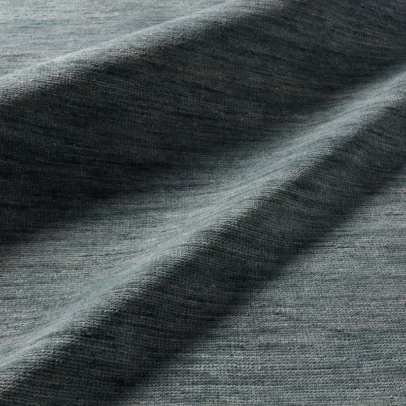 Jaipur Living Origin SAG13 Handknotted Solid Dark Blue Area Rug (10'x14'), Rectangle 8' x 10'