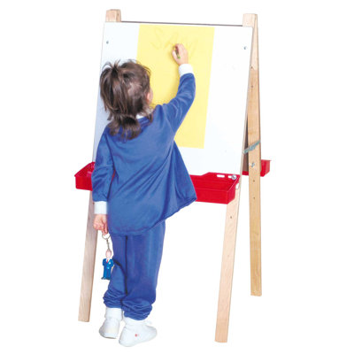Double Adjustable Easel with Markerboard