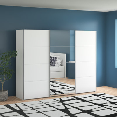 Barlowe 3 Door Manufactured Wood Wardrobe