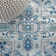 Lazaro Modern Persian Vintage Medallion Light Gray/Blue Rug