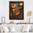 Gold Floater Framed