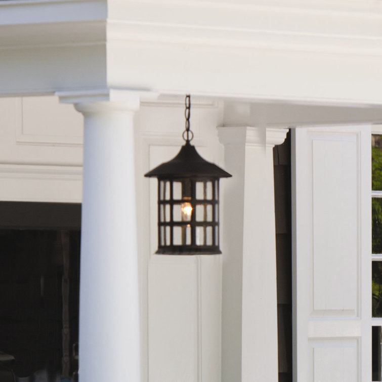 Freeport 1 -Bulb 14" H Outdoor Hanging Lantern