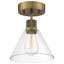 Southglenn Glass Semi Flush Mount-899124798