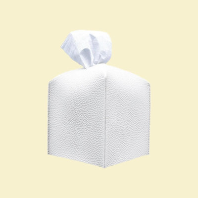 Modern PU Leather Square Tissue Box Cover