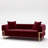 80.32'' Velvet Sofa
