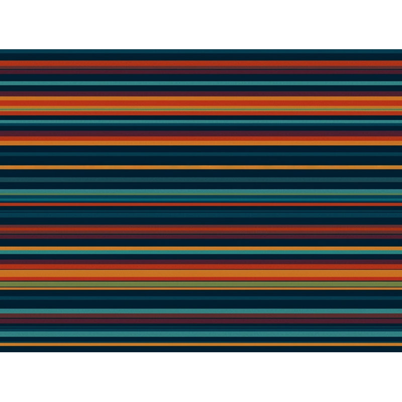 Machine Printed Duvet Cover, Twin Duvet Cover, Blue/Orange
