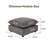 31.5“ Heffernan Ottoman Modular Sectional Sofa-118026101
