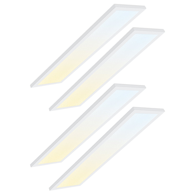 3cct 1x4 Ft Led Flat Panel Flush Mount Light