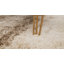 Tapis beige à poils longs Alban-239382826