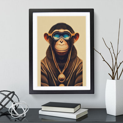 Cool Monkey - Single Picture Frame Print