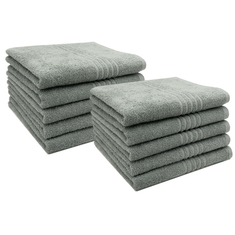 Lightweight Hand Towel, Grey