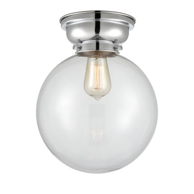 Chippewa Glass Flush Mount