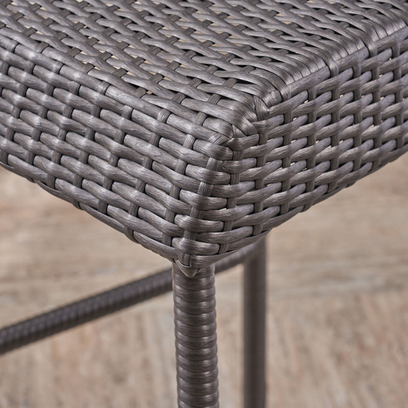Tabouret de bar 29 po Bertila, Gris