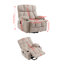 92cm Wide Chenille Wall Recliner Standard Recliner with Massager-1078109824