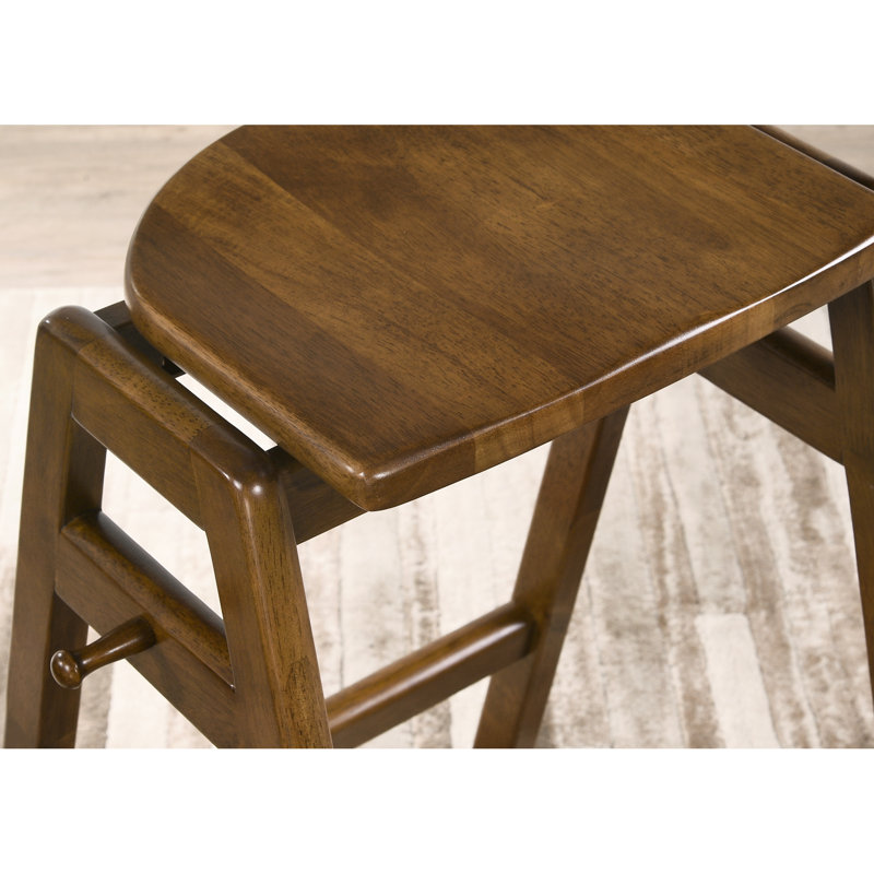 Paire de chaises de bar empilables Mid-Century Modern