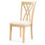 Chaise en bois d'hévéa
