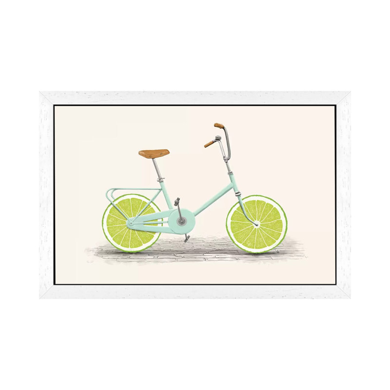 Acid by Florent Bodart - Print on Canvas, White Framed, 101.6 cm H x 66.04 cm W