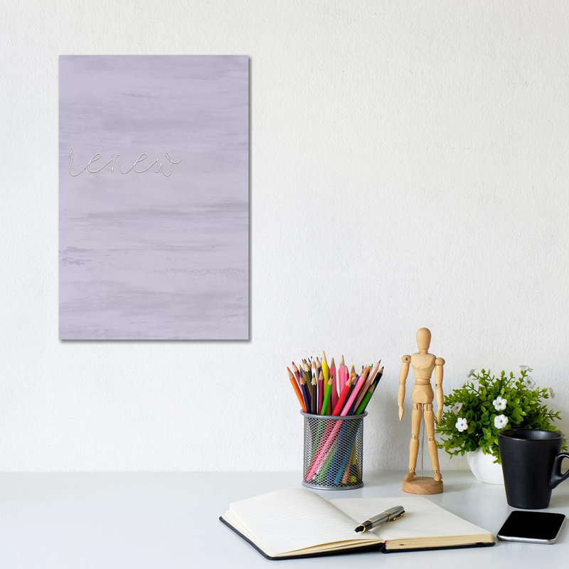 Renew by Kimberly Allen - Print on Canvas, 30.48cm H x 20.32cm W x 1.91cm D, Wrapped Canvas