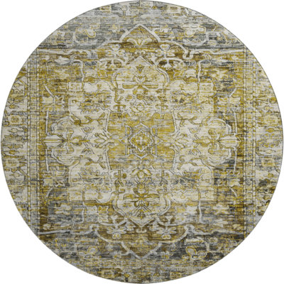 Premium Machine Washable Lubbers AMF1728 Global Rug