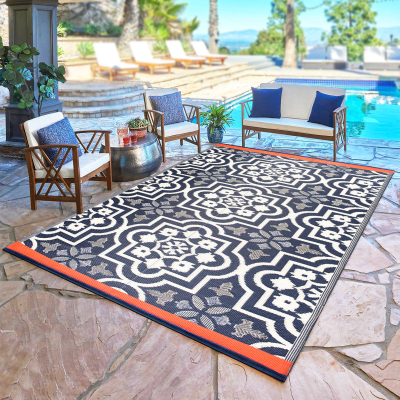 Aldo Geometric Rug, Rectangle 4' x 6'