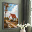 Paysages série C III - reproduction encadrée de qualité supérieure - prête à être accrochée - aucun clou requis-617411040-617411051