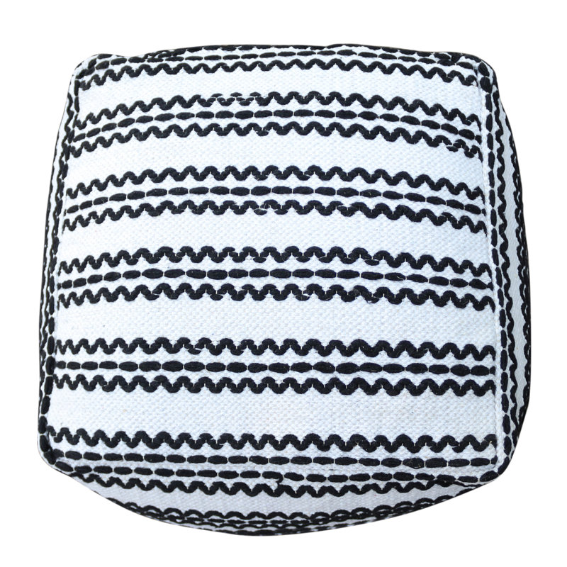 Lani Handcrafted Fabric Pouf
