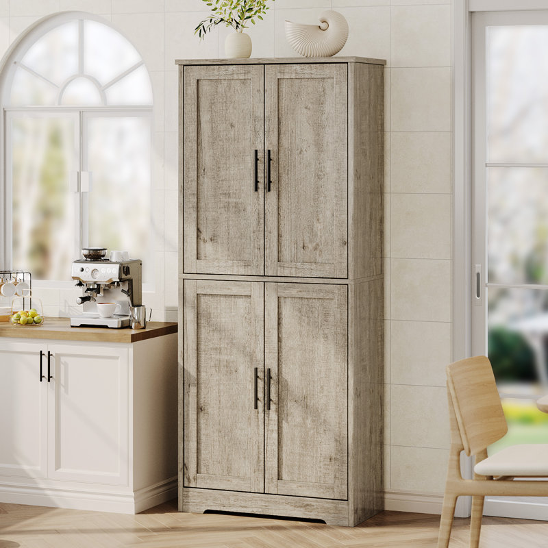 177.8cm Kitchen Pantry, Grey
