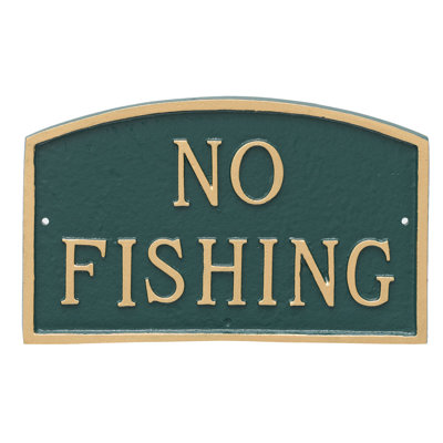 Weather Resistant Metal Garden Plaque