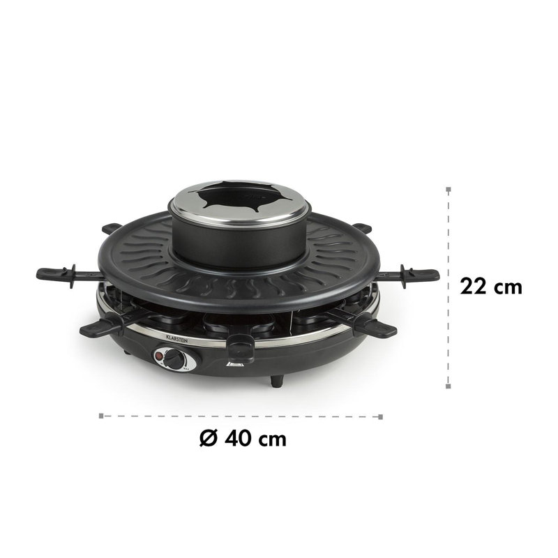 Fonduelette 1 L Stainless Steel Fondue Set