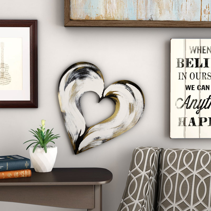Décoration murale «Heart in Heart»