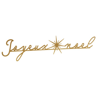 Joyeux Noel Mantlepiece 30.5"x 7.5"