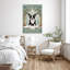 «I Picked Up A Boston Terrier», reproduction d'art graphique sur toile tendue-954591368