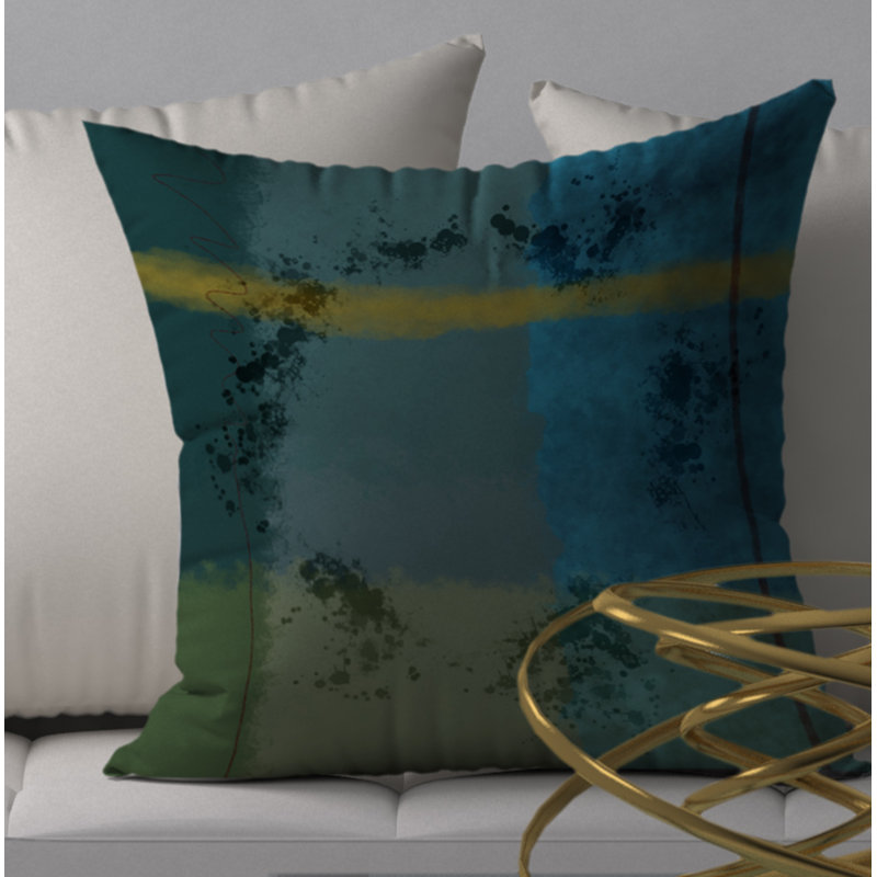 Reversible Throw Pillow, 18" x 18"