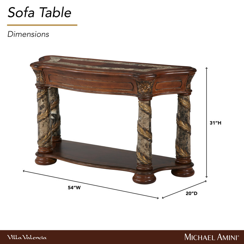 Villa Valencia 54'' W Console Table