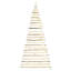 6.89' H Lighted Artificial Christmas Tree
