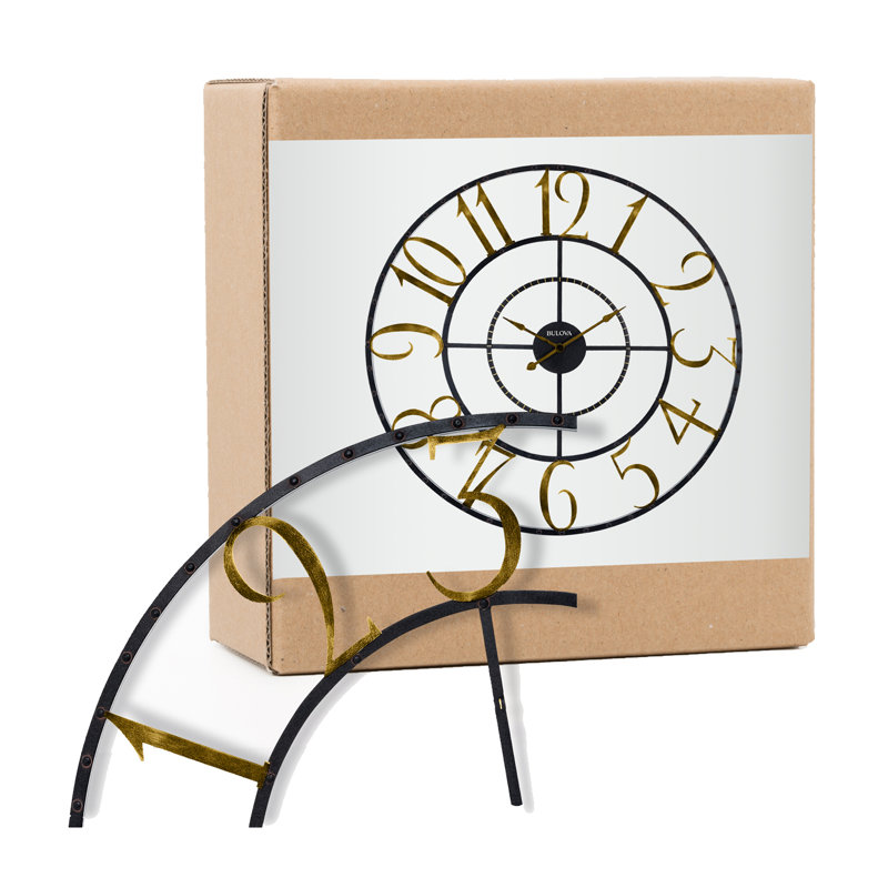 Metal Wall Clock