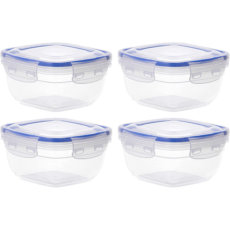 4 Container Food Storage Container Set