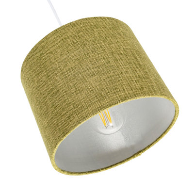 Ibiza Linen Drum Lamp Shade