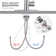 Pull Down Single Handle Kitchen Faucet with Soap Dispenser