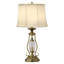 Lampe de table 27 "en laiton antique Revere
