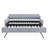 Upholstery Daybed With Twin Size Erectable Trundle And USB Charging Design-1407223279