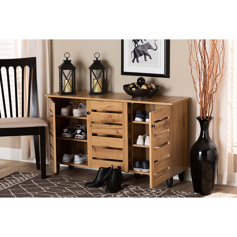 14 Pair Shoe Storage Cabinet